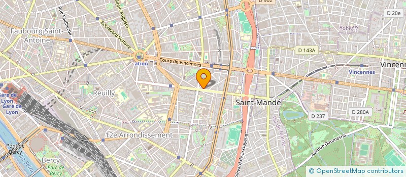 localisation de l'entreprise ORGANISATION DES TRANSPORTEURS EUROPEEN ILE DE FRANCE - GROUPEMENT FRANCILIEN DES TRANSPORTEURS ROUTIERS  PARIS