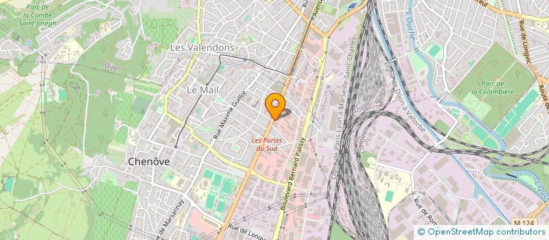 localisation de l'entreprise ORGANISATION ET RANGEMENT DU BUREAU  CHENOVE