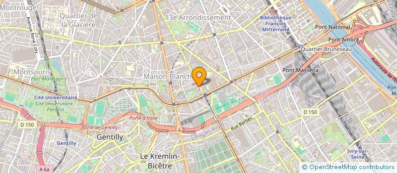 localisation de l'entreprise ORGANISATION ET REALISATION DE PROJETS HETEROCLITES ET ENGAGES  PARIS