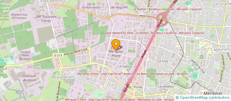 localisation de l'entreprise ORGANISATION ETUDE SERVICE à PAU