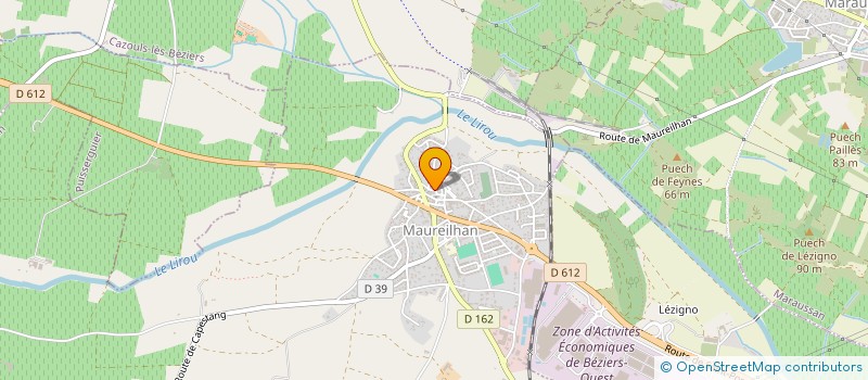 localisation de l'entreprise ORGANISATION FHRA FOIRES ET SALONS à MAUREILHAN