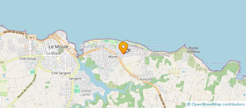 localisation de l'entreprise ORGANISATION FOR EMPOWERMENT AND NON-FORMAL EDUCATION à LE MOULE