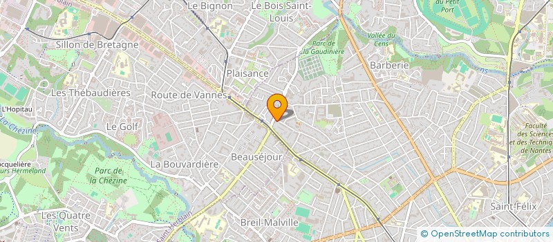 localisation de l'entreprise ORGANISATION GENERALE DU CONSOMMATEUR à NANTES
