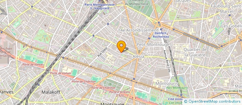 localisation de l'entreprise ORGANISATION GESTION CONSEIL ENTREPRISE  PARIS