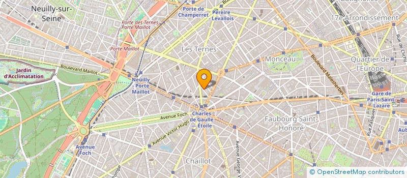 localisation de l'entreprise ORGANISATION GESTION D ENTREPRISES CONSEILS ET EXPERTISE  PARIS