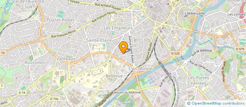 localisation de l'entreprise ORGANISATION INTERNATIONALE POUR LE DEVELOPPEMENT D'UNE CULTURE DE PAIX (OCUPA INTERNATIONAL) à LIMOGES