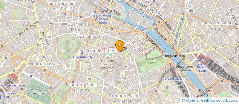 localisation de l'entreprise ORGANISATION MANAGEMENT CONSEIL à PARIS