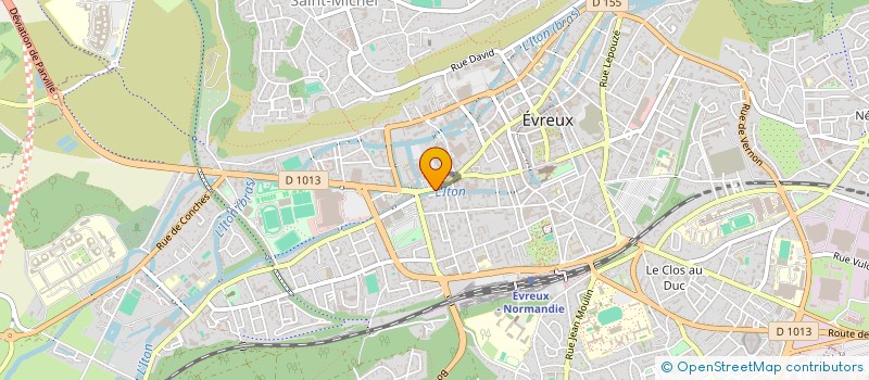 localisation de l'entreprise ORGANISATION MULTI CONCEPT  EVREUX