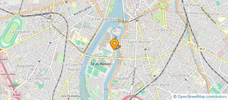 localisation de l'entreprise ORGANISATION NATIONALE DES AVEUGLES FRANCAISE à TOULOUSE