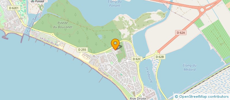 localisation de l'entreprise ORGANISATION NON GOUVERNEMENTALE LES VOIX-VOIES DES SURVIVANT.E.S  LE GRAU-DU-ROI