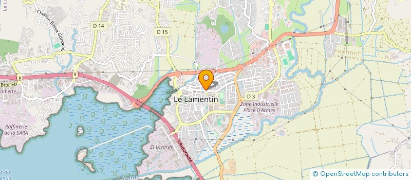 localisation de l'entreprise ORGANISATION NON GOUVERNEMENTALE POUR LE DEVELOPPEMENT ECONOMIQUE ET SOCIAL MARTINIQUAIS à LE LAMENTIN