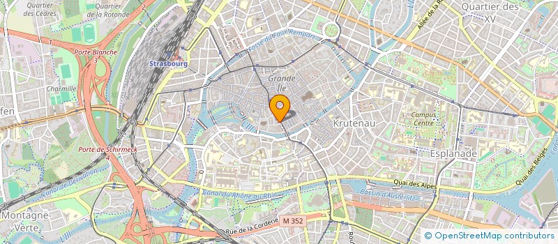 localisation de l'entreprise ORGANISATION POPULAIRE ACTIVITES LOISIRS à STRASBOURG