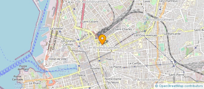 localisation de l'entreprise ORGANISATION PORTE AVION à MARSEILLE