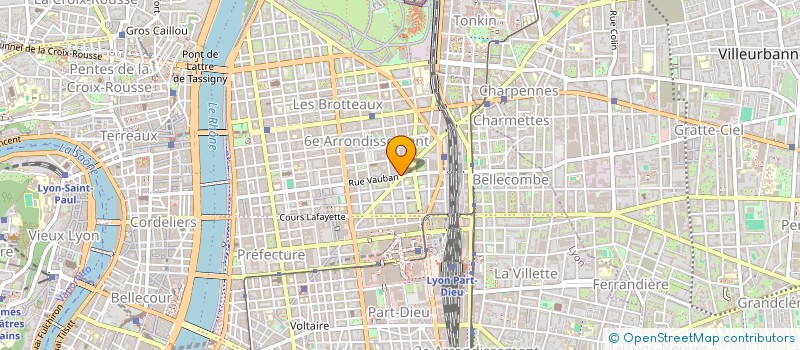 localisation de l'entreprise ORGANISATION POUR LA RECHERCHE ASTROLOGIQUE à LYON