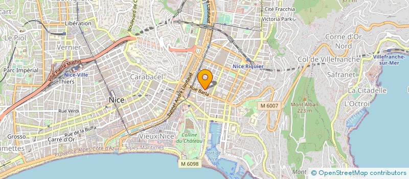 localisation de l'entreprise ORGANISATION PROMO HABITAT IMPORT EXPORT à NICE