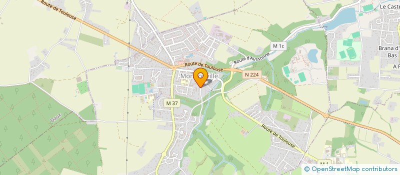 localisation de l'entreprise ORGANISATION PROMOTIO TECHNIQ ASSISTANCE  BLAGNAC