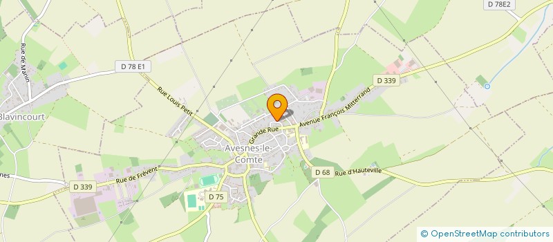 localisation de l'entreprise ORGANISATION RECEPTION AFFAIRE  GRAND-RULLECOURT