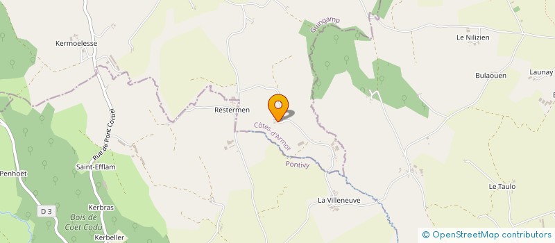 localisation de l'entreprise ORGANISATION SEJOURS ACTIVITES NATURE EQUITATION  HOUILLES