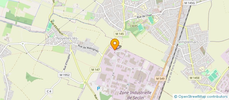 localisation de l'entreprise ORGANISATION SERVICE à WATTIGNIES