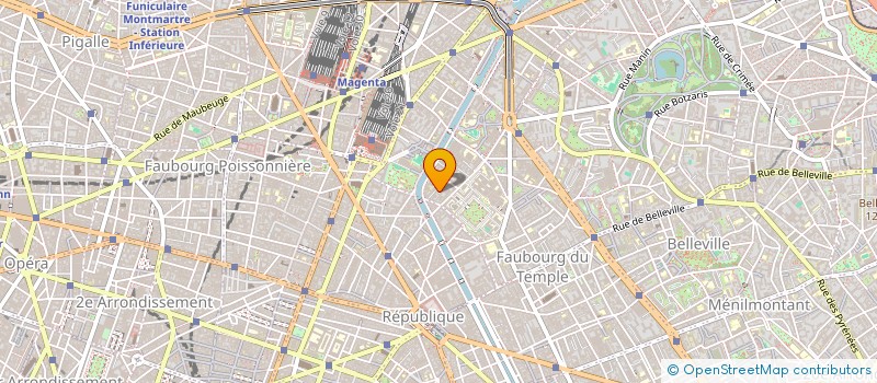 localisation de l'entreprise ORGANISATION TERRE ET CULTURE à PARIS