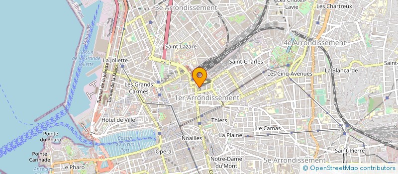 localisation de l'entreprise ORGANISATION VACANCES à MARSEILLE