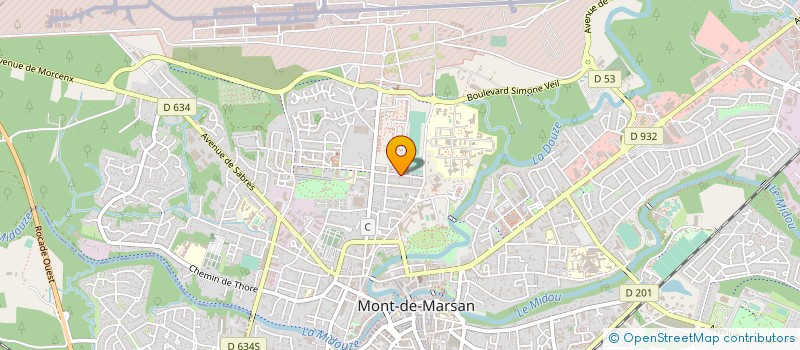 localisation de l'entreprise ORGANISER L EVENEMENTIEL à MONT-DE-MARSAN