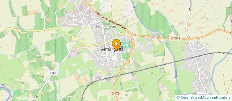 localisation de l'entreprise ORGANISM GESTION ENSEIGNEMENT CATHOLIQUE  AIMARGUES