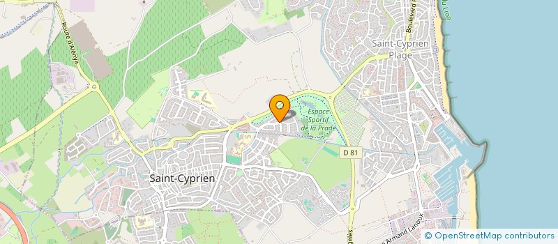 localisation de l'entreprise ORGANISM GESTION ENSEIGNEMENT CATHOLIQUE  SAINT-CYPRIEN