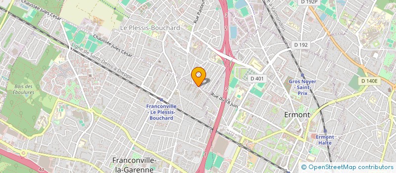 localisation de l'entreprise ORGANISME CYNOTECHNIQUE PROFESSIONNEL à LE PLESSIS-BOUCHARD