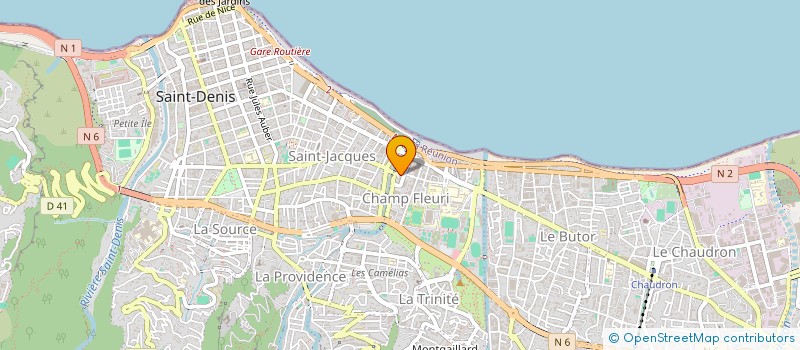 localisation de l'entreprise ORGANISME DE CONTROLE DIDES SARL à SAINT-DENIS