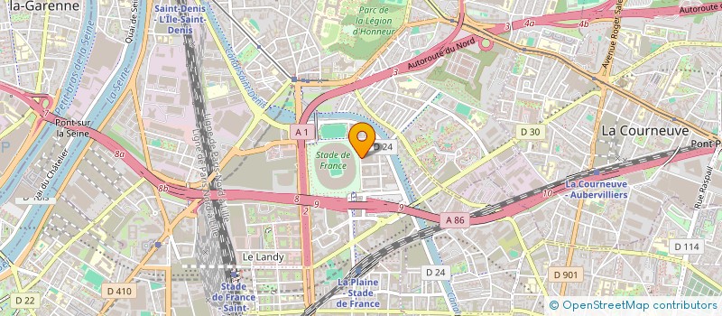 localisation de l'entreprise ORGANISME DE FONCIER SOLIDAIRE DE PLAINE COMMUNE à SAINT-DENIS