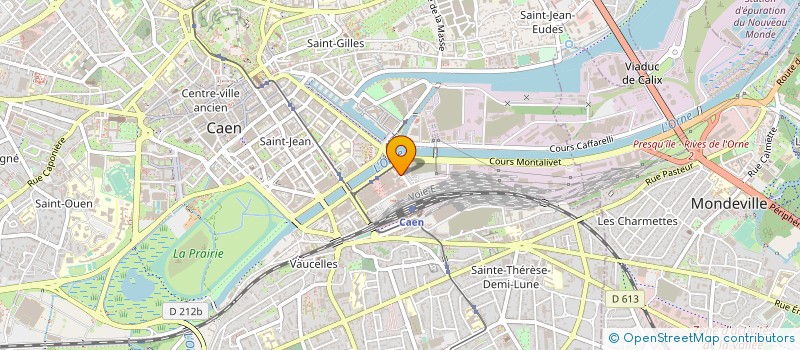 localisation de l'entreprise ORGANISME DE FONCIER SOLIDAIRE OFS CAEN-LA-MER à CAEN