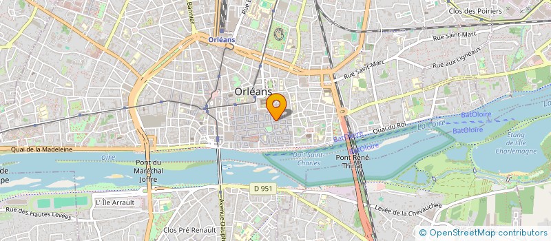localisation de l'entreprise ORGANISME DE FORMATION ENVOL à ORLEANS