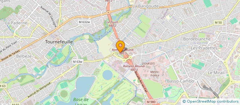 localisation de l'entreprise ORGANISME DE FORMATION OCCITANIE à TOULOUSE