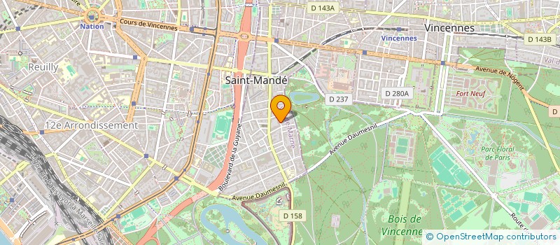 localisation de l'entreprise ORGANISME DE GESTION DE L ENSEIGNEMENT CATHOLIQUE à SAINT-MANDE