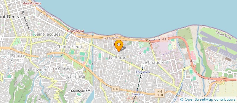 localisation de l'entreprise ORGANISME DE GESTION DE L'ENSEIGNEMENT CATHOLIQUE DE L'ECOLE NOTRE DAME DE LA PAIX à SAINT-DENIS