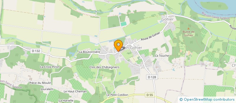 localisation de l'entreprise ORGANISME DE GESTION DE L'ENSEIGNEMENT CATHOLIQUE DE L'ECOLE PRIVEE DU SACRE COEUR DE GREZILLE à GENNES-VAL-DE-LOIRE