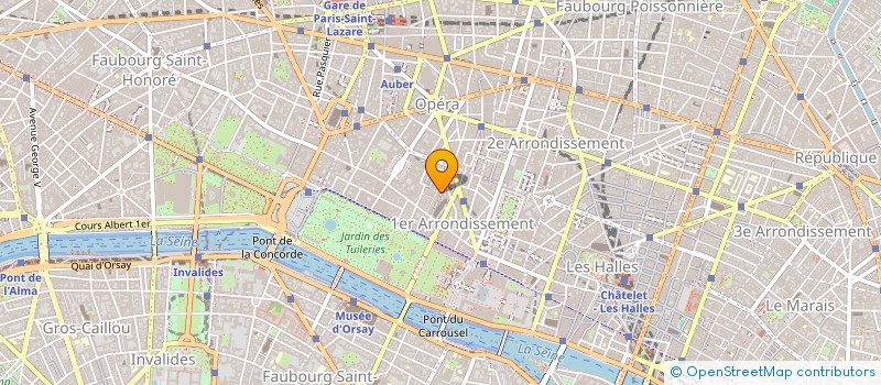localisation de l'entreprise ORGANISME DE GESTION DE L'ETABLISSEMENT CATHOLIQUE D'ENSEIGNEMENT PRIVE DE L'ECOLE NOTRE DAME SAINT ROCH à PARIS