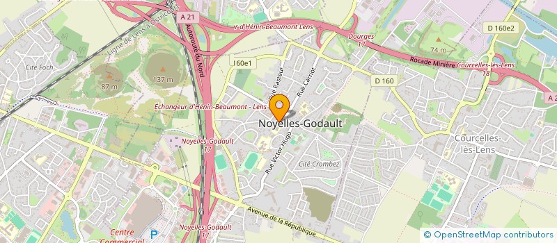 localisation de l'entreprise ORGANISME DE GESTION DES ECOLES CATHOLIQUES à NOYELLES-GODAULT