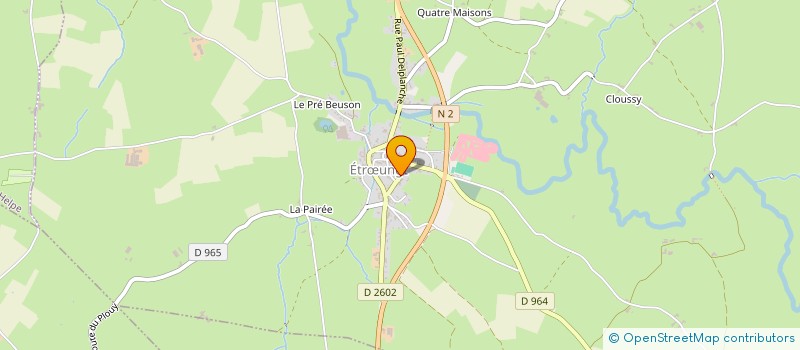 localisation de l'entreprise ORGANISME DE GESTION ST JOSEPH  ETRUNGT