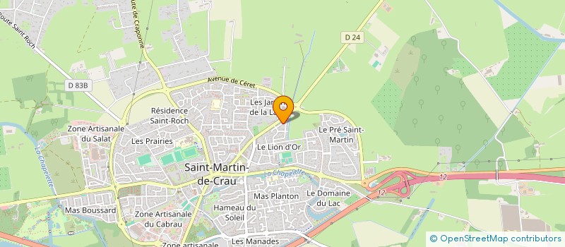 localisation de l'entreprise ORGANISME EURO-AFRICAIN DE LA SECURITE AERIENNE à SAINT-MARTIN-DE-CRAU
