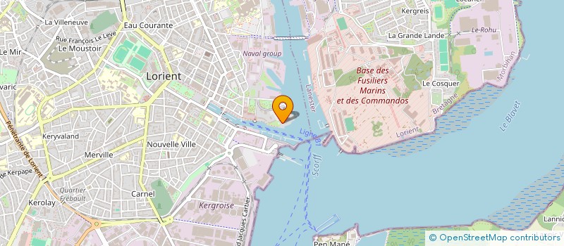 localisation de l'entreprise ORGANISME FONCIER SOLIDAIRE DE LORIENT AGGLOMERATION à LORIENT