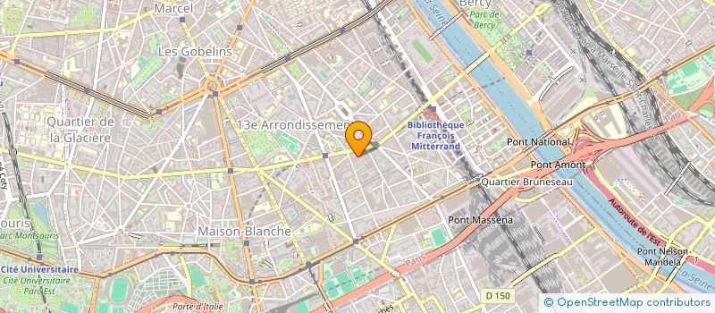 localisation de l'entreprise ORGANISME FORMAT CONTINUE ADRIEN CORALIE  PARIS