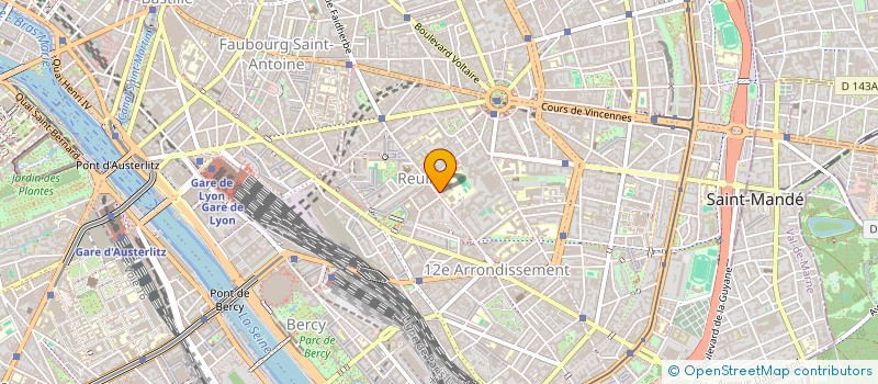 localisation de l'entreprise ORGANISME GESTION ECOLE CATHO SAINT ELOI à PARIS
