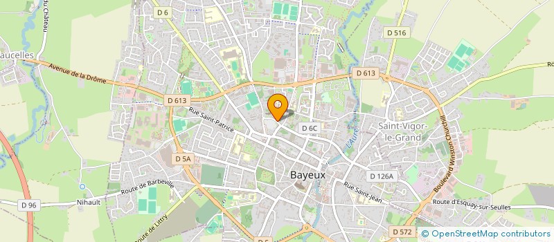 localisation de l'entreprise ORGANISME GESTION ENSEIGN CATHOLIQUE à BAYEUX