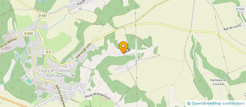 localisation de l'entreprise ORGANISME GESTION FERME MOYEMBRIE à COUCY-LE-CHATEAU-AUFFRIQUE