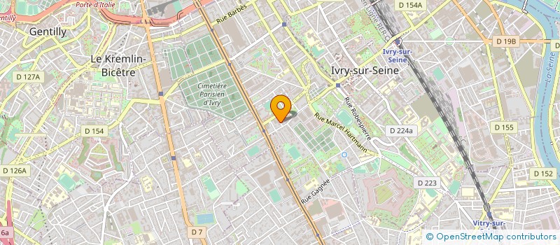 localisation de l'entreprise ORGANISME INDEPENDANT DE CONSEIL ET D'AUDIT SARL  BOISSY-L'AILLERIE