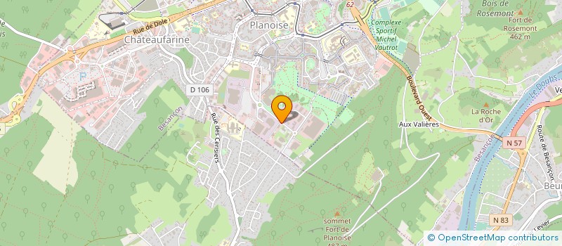 localisation de l'entreprise ORGANISME MIXTE DE GESTION AGREE DE BOURGOGNE FRANCHE-COMTE à BESANCON