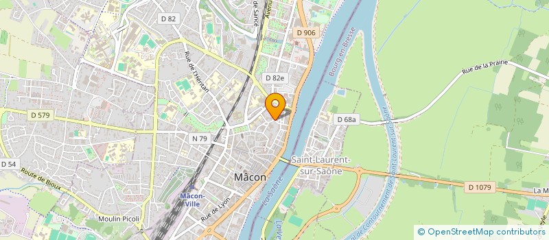 localisation de l'entreprise ORGANISME MIXTE DE GESTION AGREE DE MACON à MACON