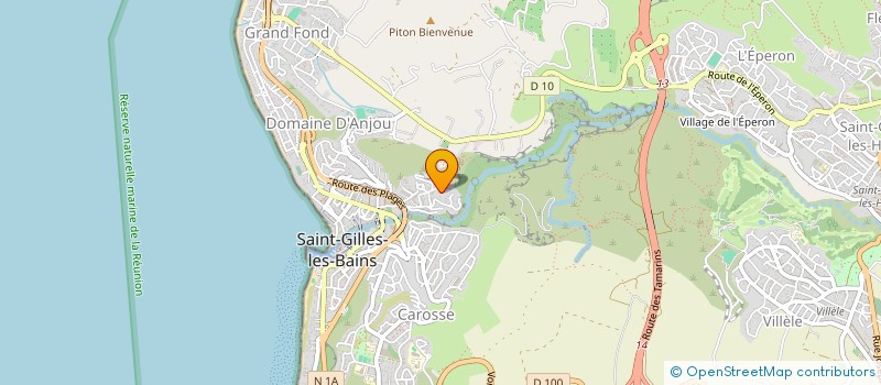 localisation de l'entreprise ORGANISME POUR L'ACCUEIL LOGEMENT EMPLOI à SAINT-PAUL